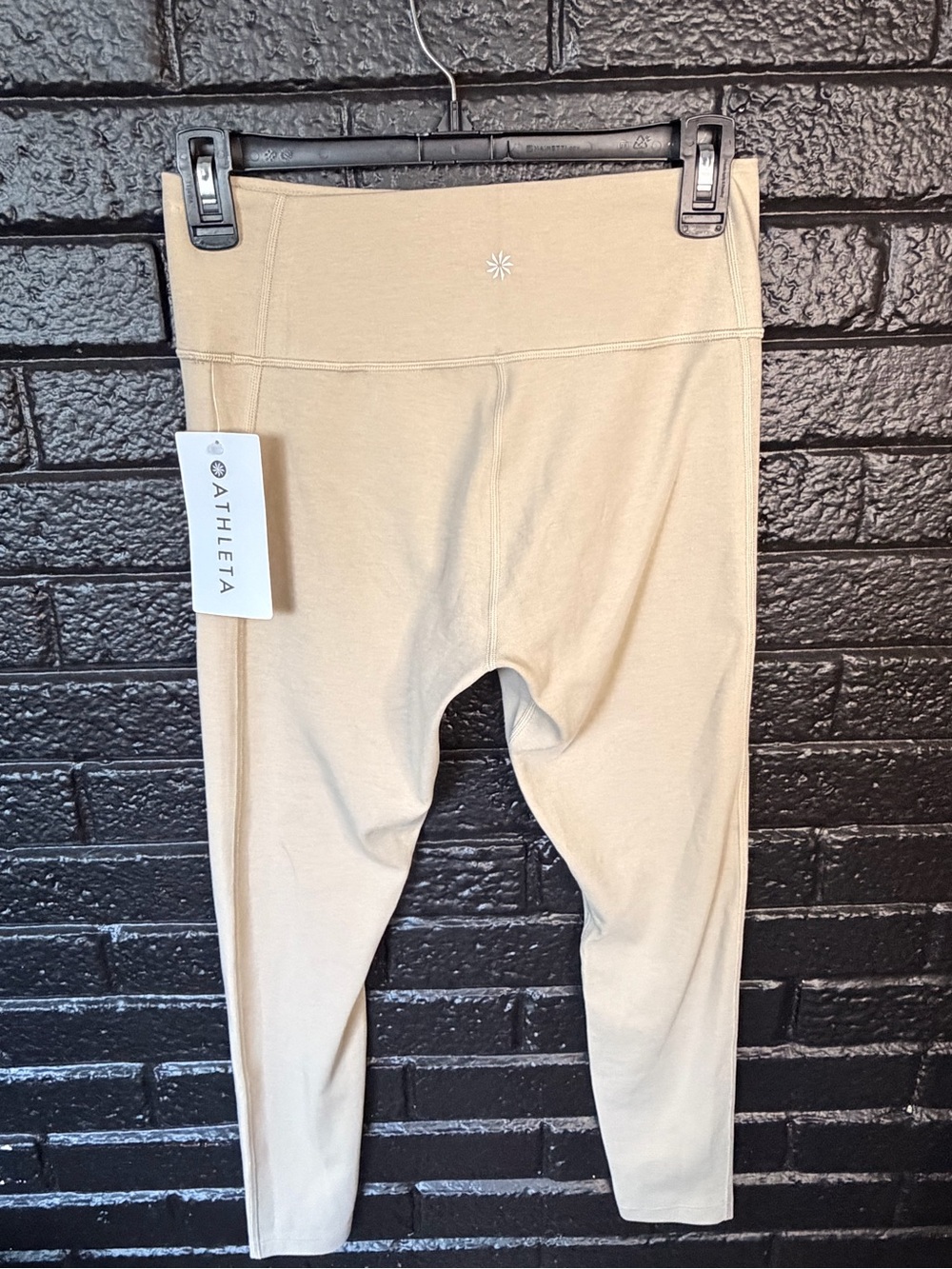 Athleta Kids Beige High-Rise Leggings